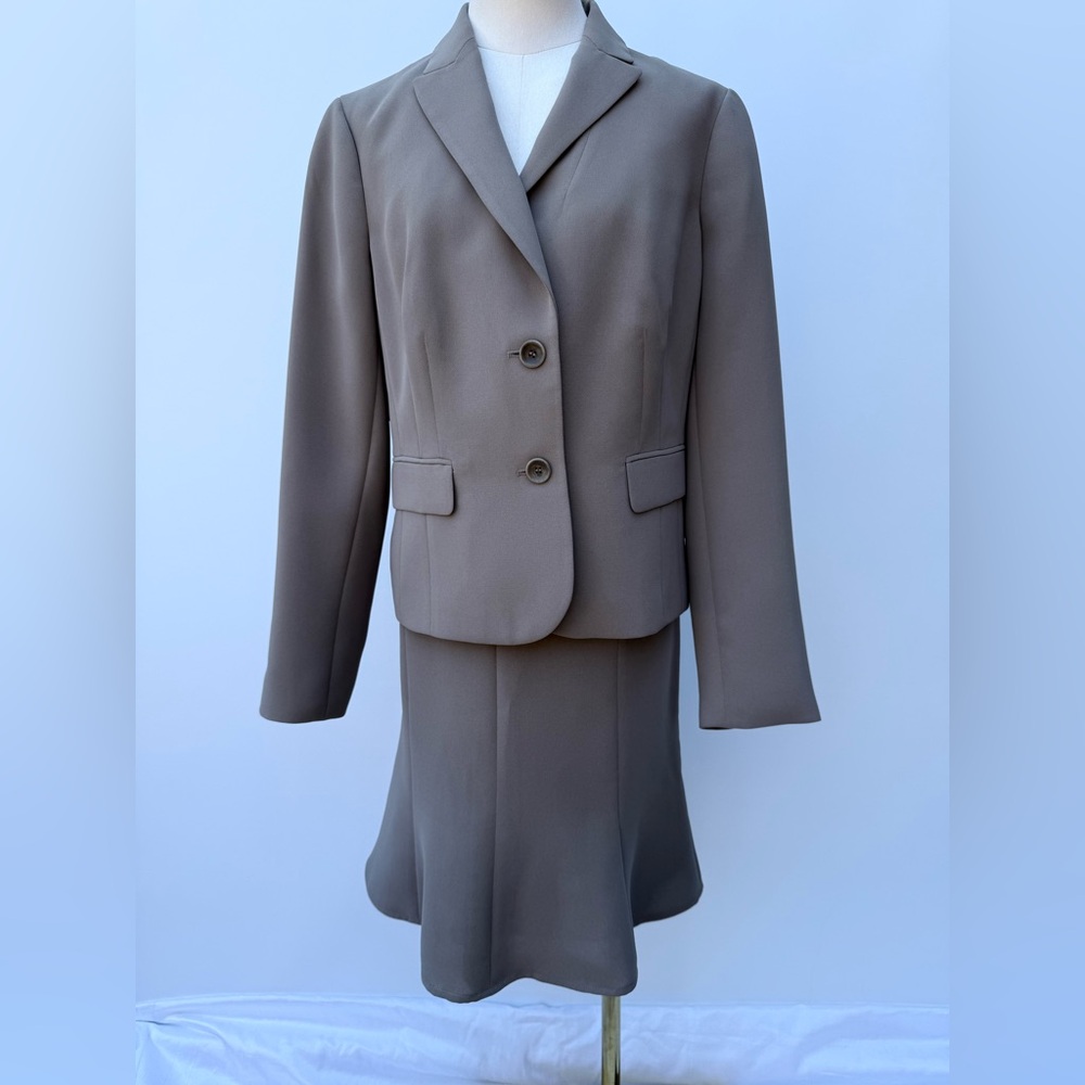 Talbots Classic Blazer Skirt Suit